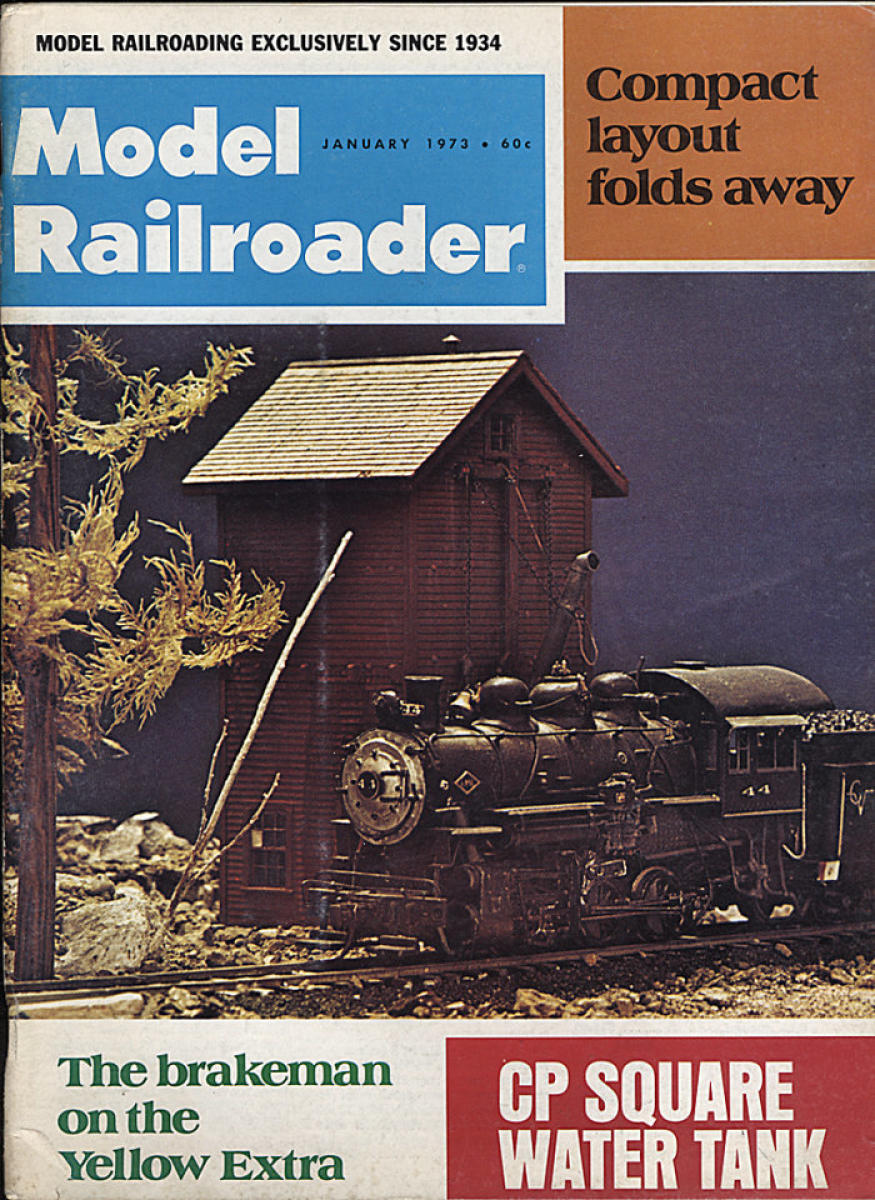 Model Railroader January 1973 at Wolfgang's