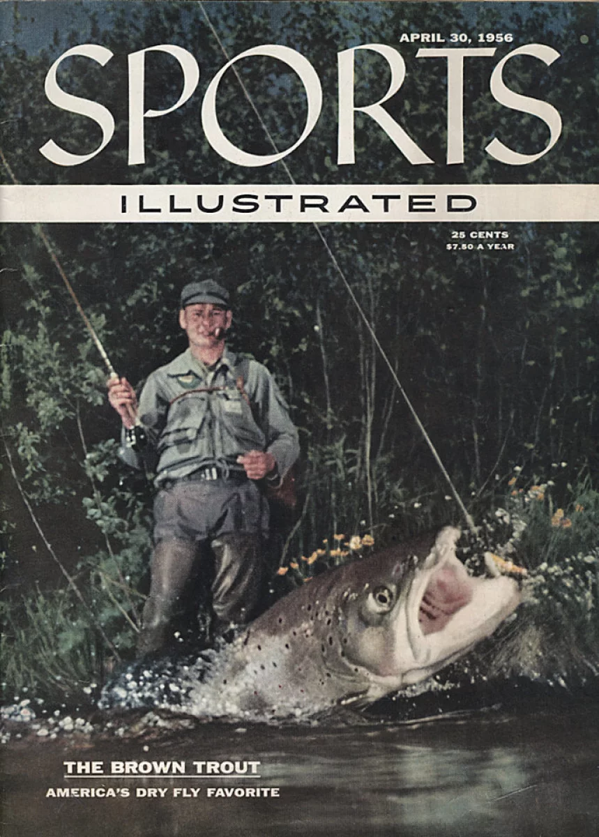 Sports illustrated April 30, 1956. Let's go fishing @davidrcoggins