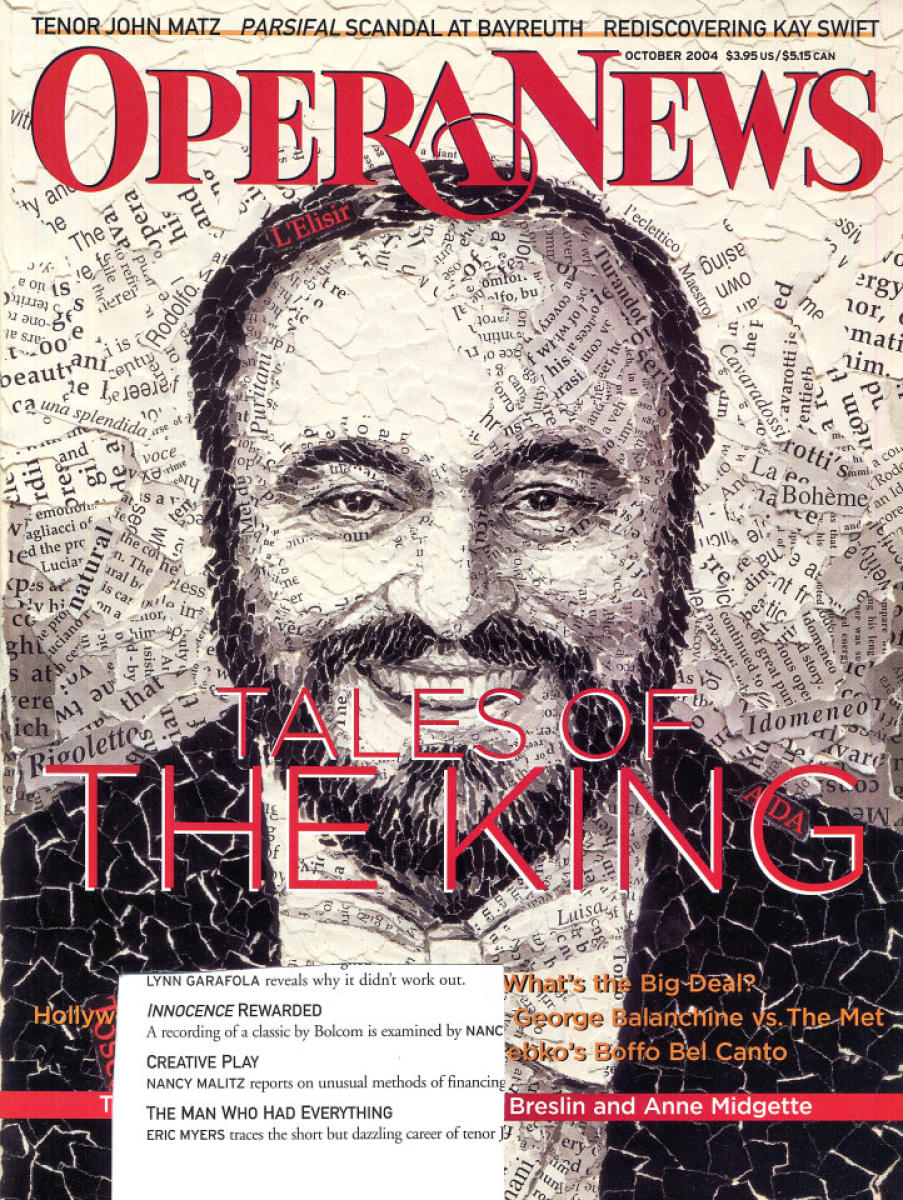 Opera News October 2004 at Wolfgang's