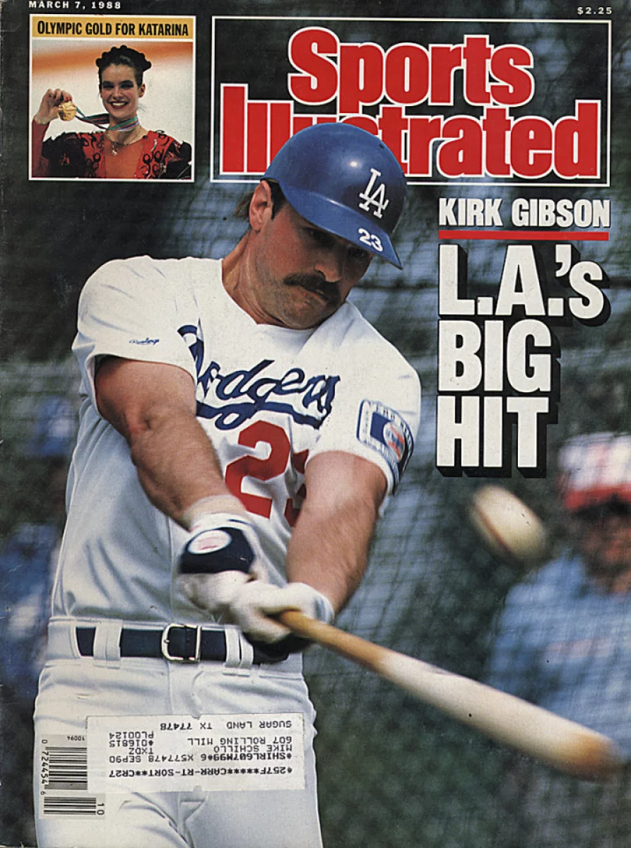 Hard Times For Free Agents Kirk Gibson, The Superstar Sports Illustrated  Cover by Sports Illustrated