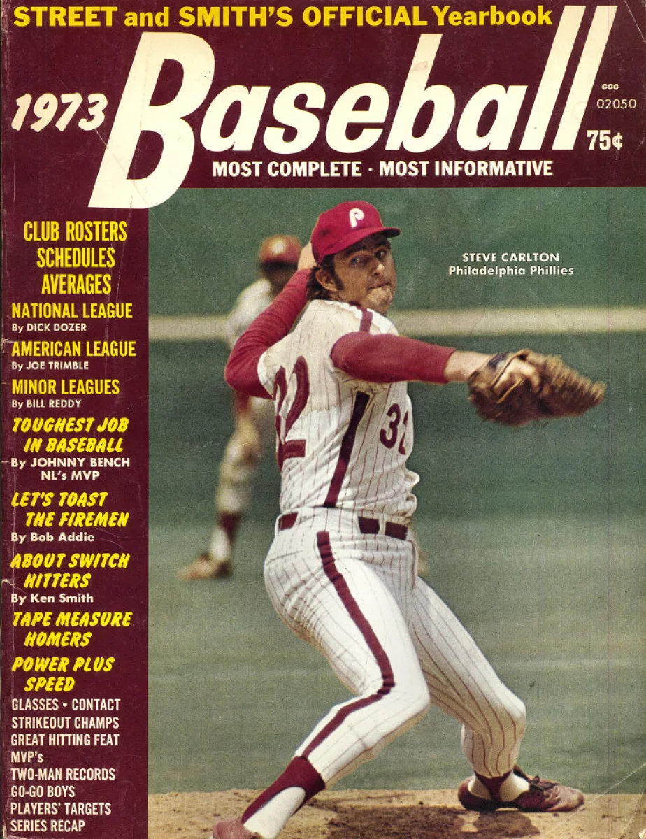 Street & Smith's Baseball Yearbook 1973 at Wolfgang's