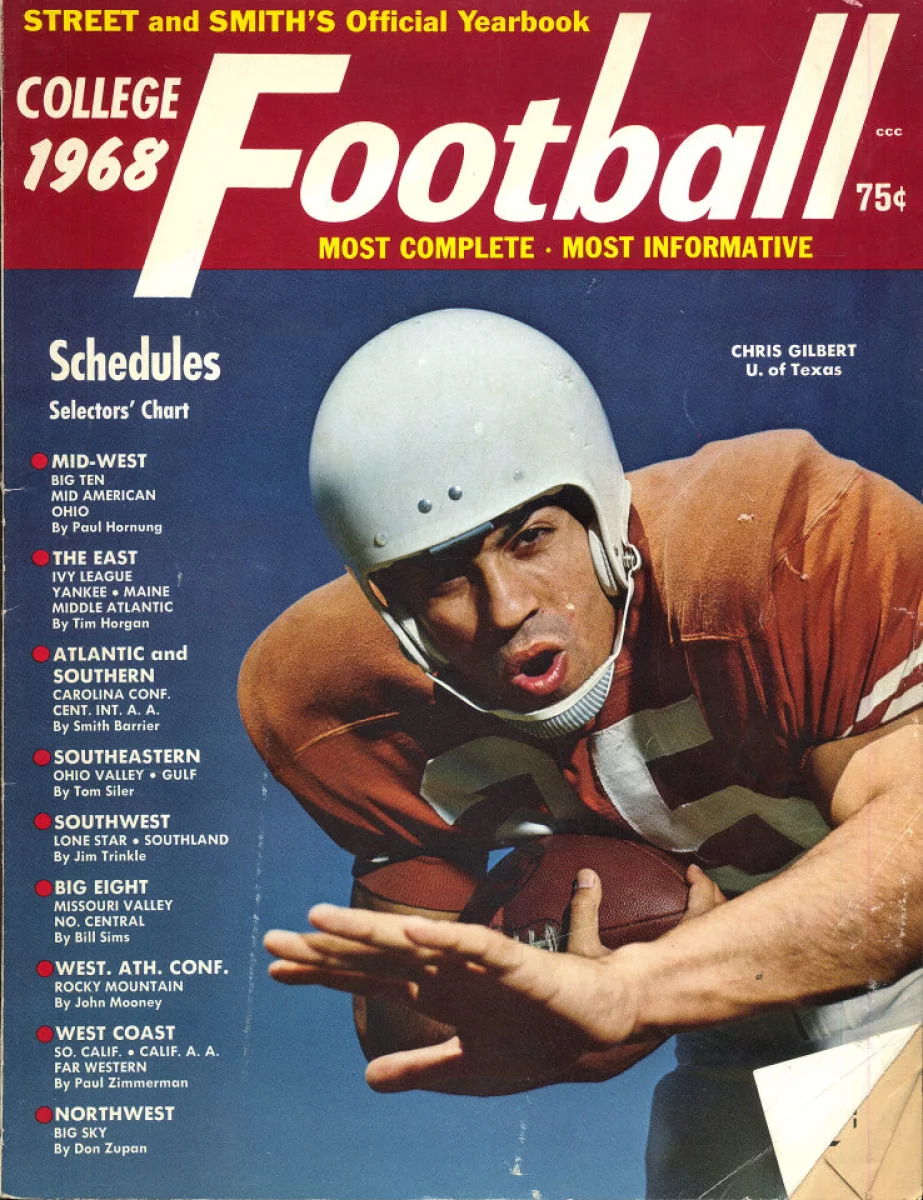 Street & Smith's College Football Yearbook 1968 at Wolfgang's