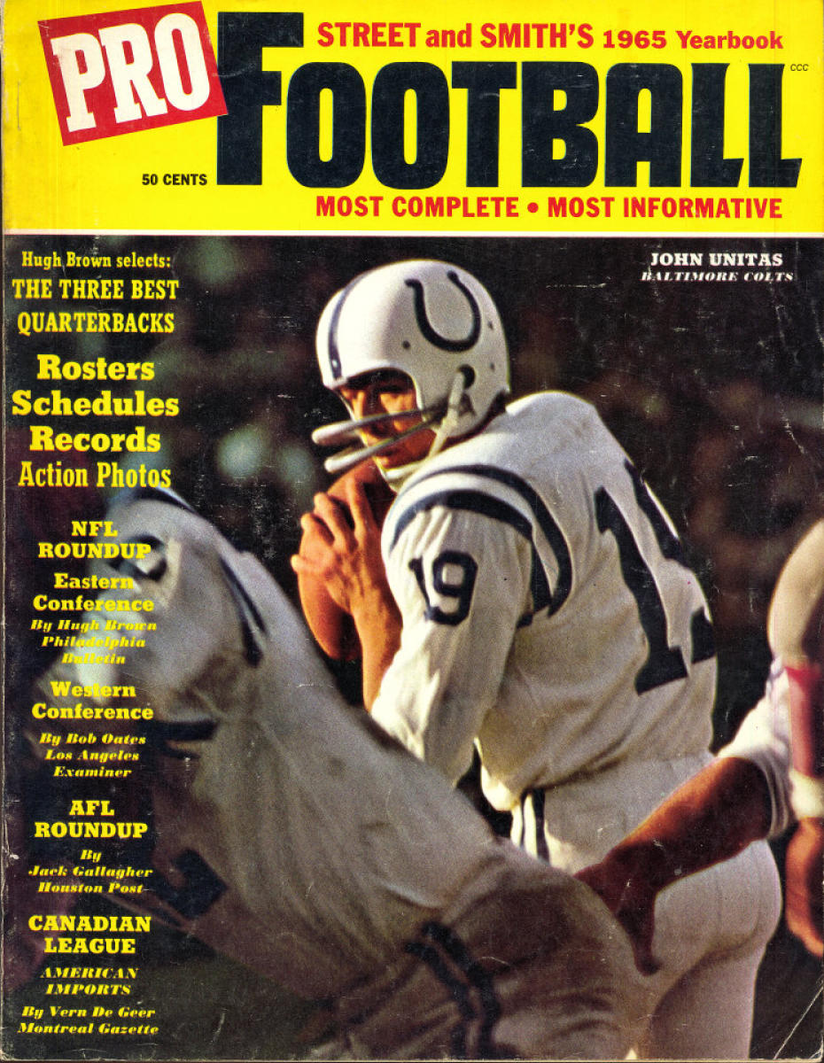 Street & Smith's Pro-Football Yearbook | 1965 at Wolfgang's