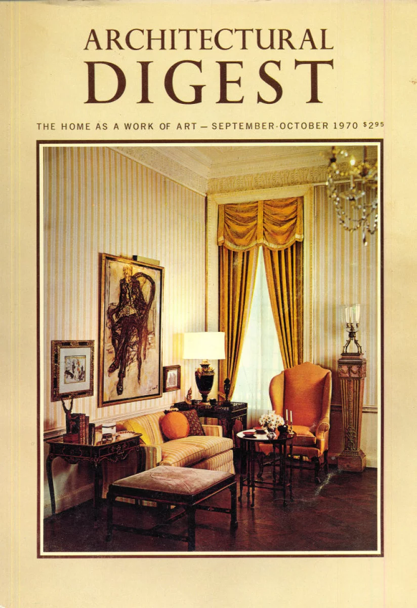 Architectural Digest September At Wolfgang S