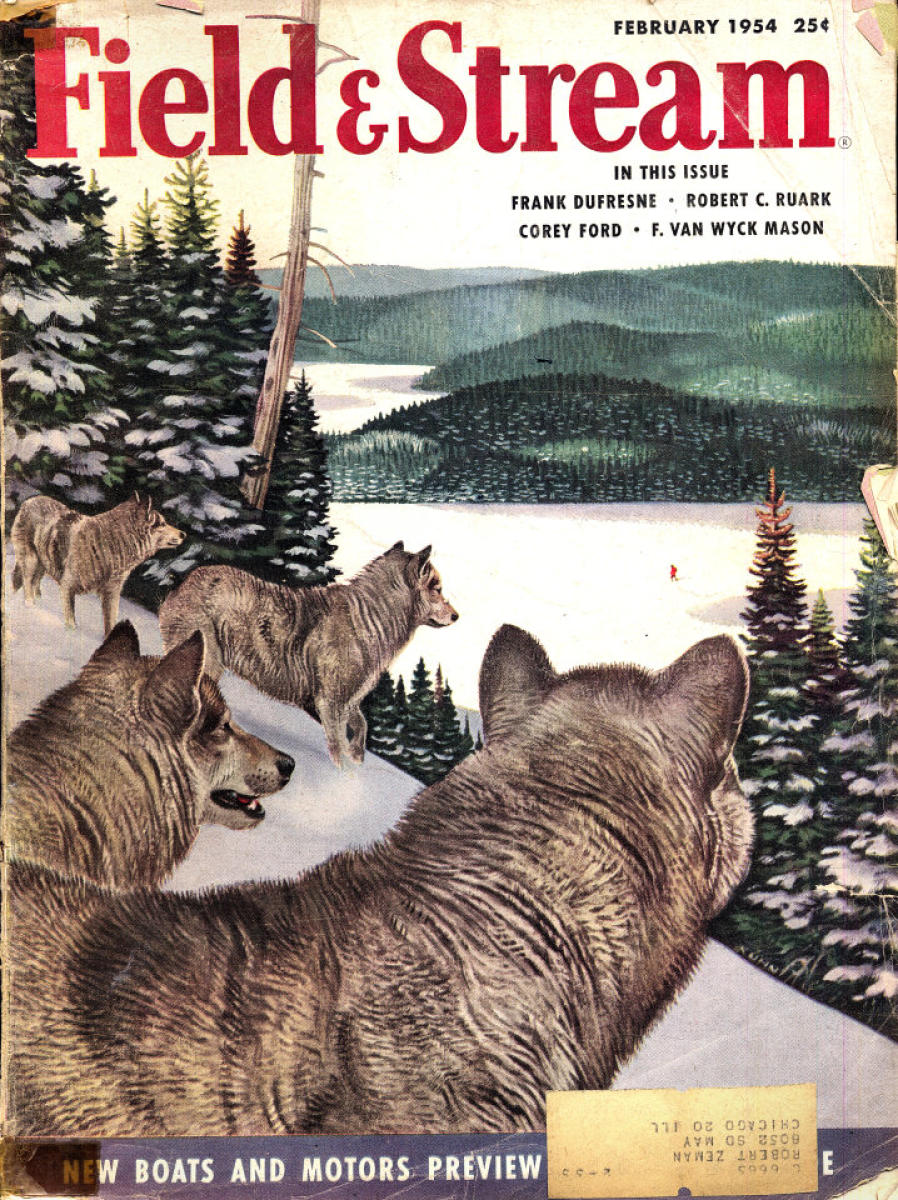 Field & Stream February 1954 at Wolfgang's