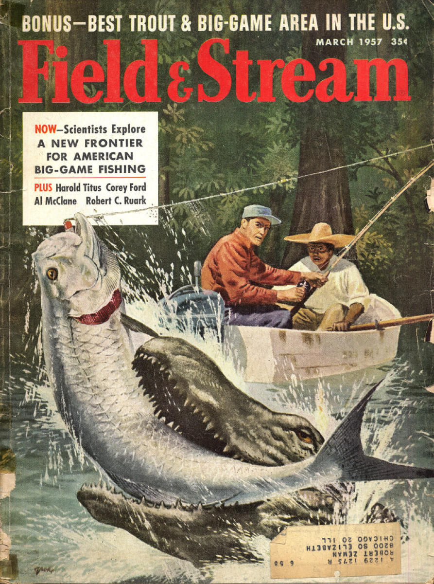 Field & Stream March 1957 at Wolfgang's