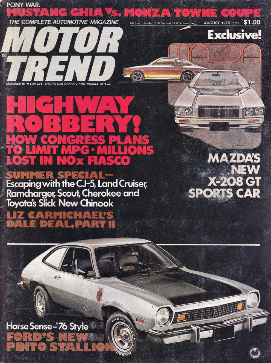 Motor Trend | August 1975 at Wolfgang's