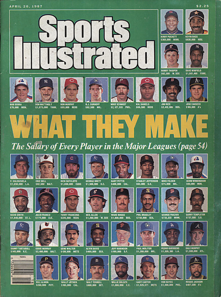 Sports Illustrated April 20, 1987 at Wolfgang's