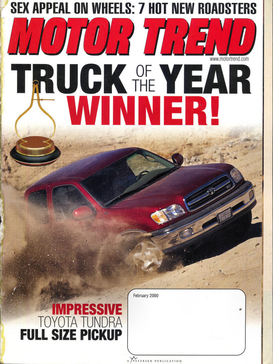 Motor Trend | February 2000 at Wolfgang's