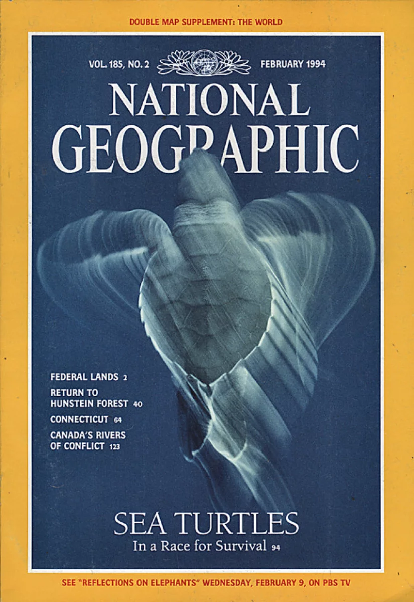 National Geographic | February 1994 at Wolfgang's