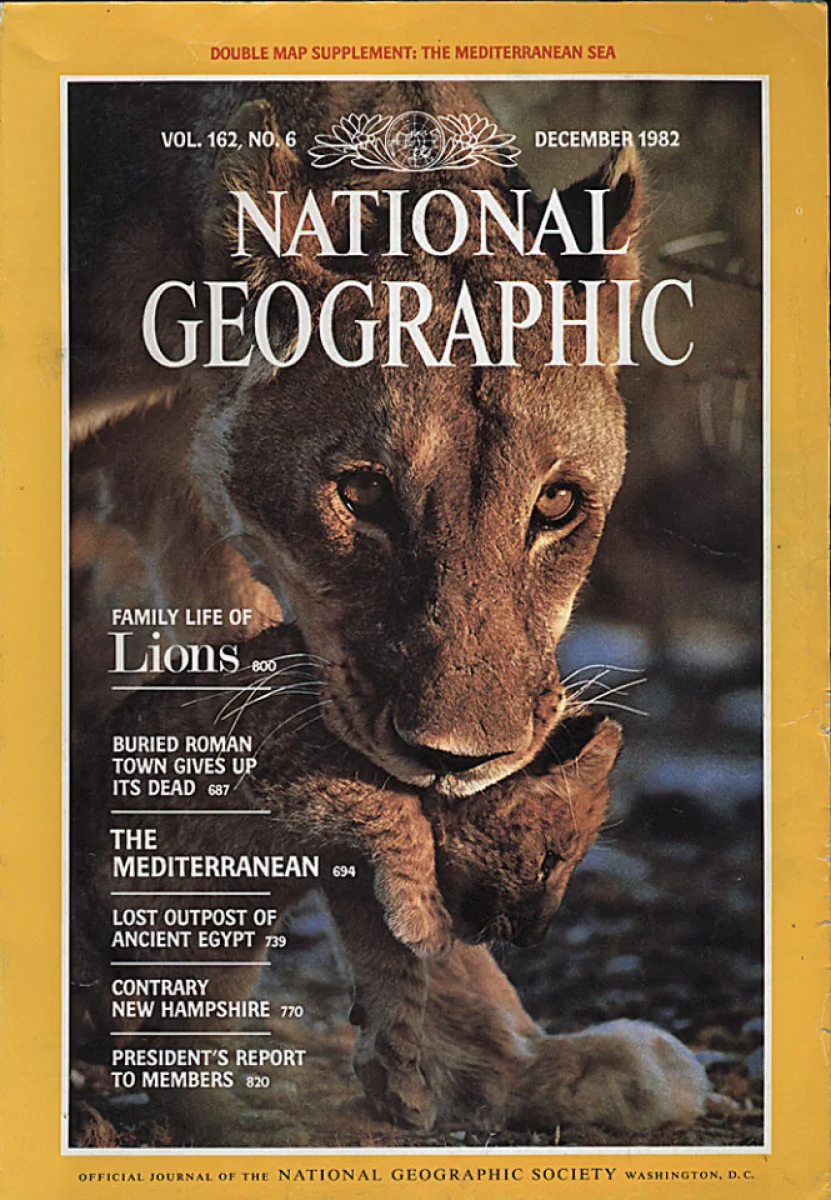 National Geographic | December 1982 at Wolfgang's