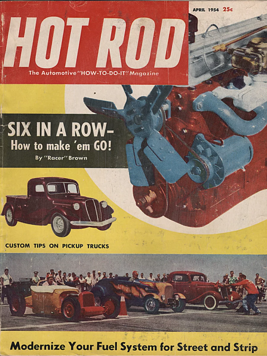 Hot Rod April 1954 At Wolfgang S