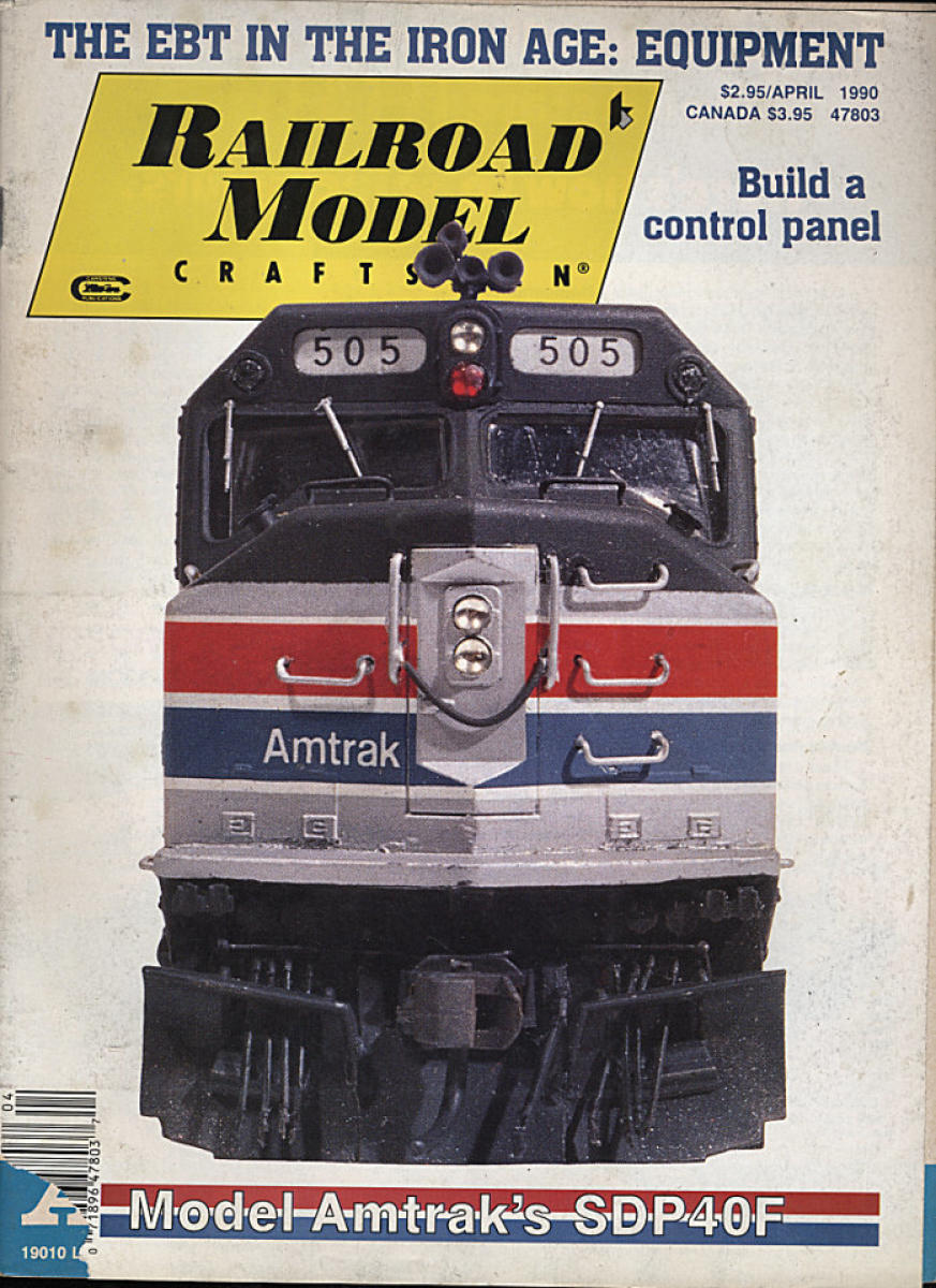 Railroad Model Craftsman | April 1990 at Wolfgang's