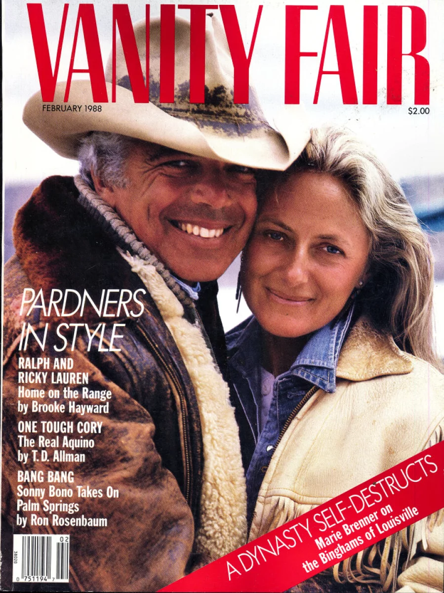 Vanity Fair | February 1988 at Wolfgang's