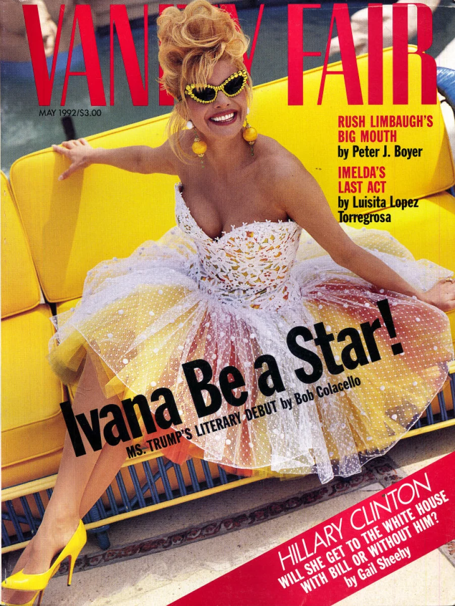 Vanity Fair May 1992 at Wolfgang's