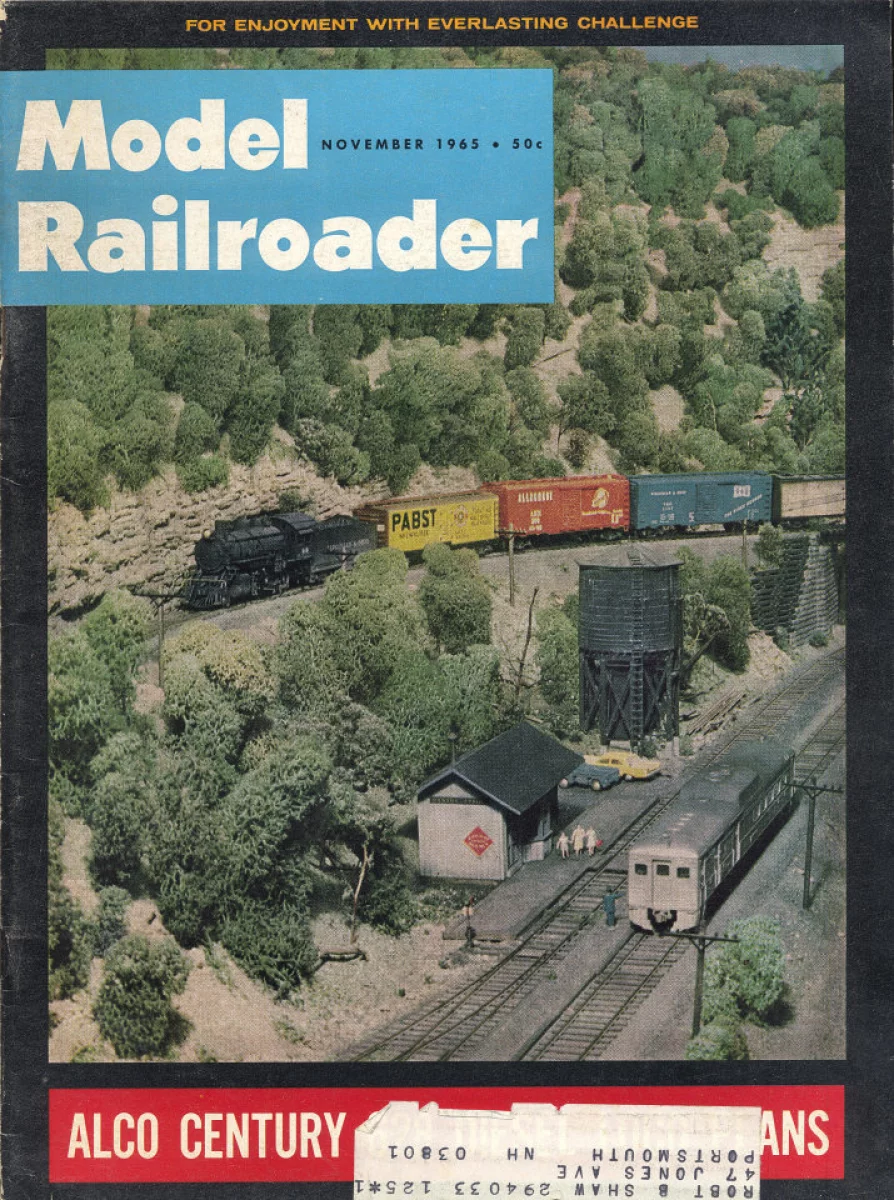 Model Railroader November 1965 at Wolfgang's