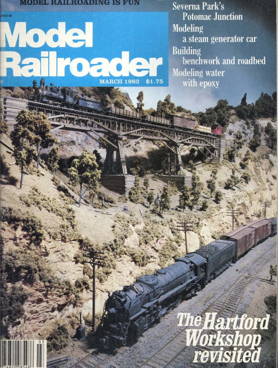 Model Railroader March 1982 at Wolfgang's