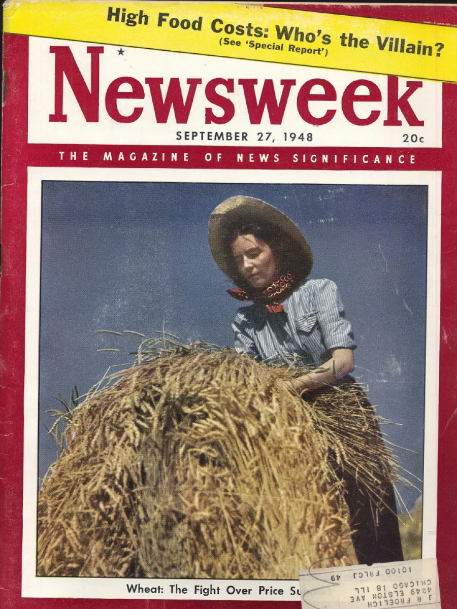 Newsweek | September 27, 1948 At Wolfgang's