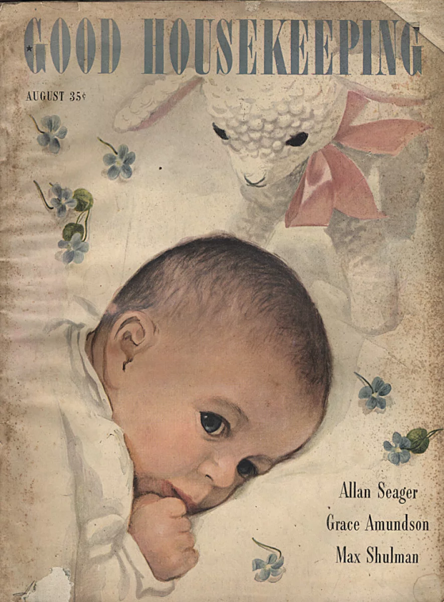 Good Housekeeping August 1946 At Wolfgangs 