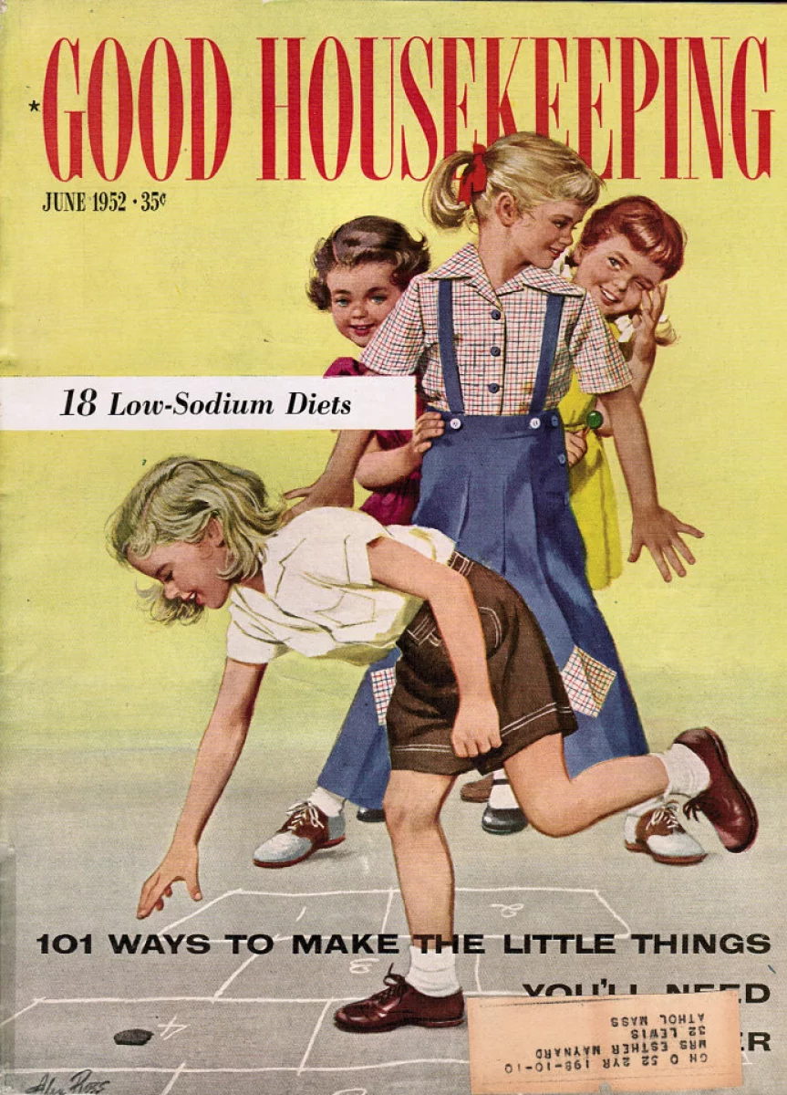 Vintage Good Housekeeping Magazine/catalog 1950s June 1951 