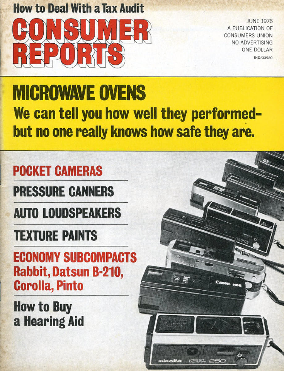 Consumer Reports June 1976 at Wolfgang's