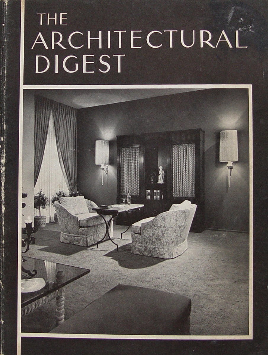 Architectural Digest | July 1964 at Wolfgang's
