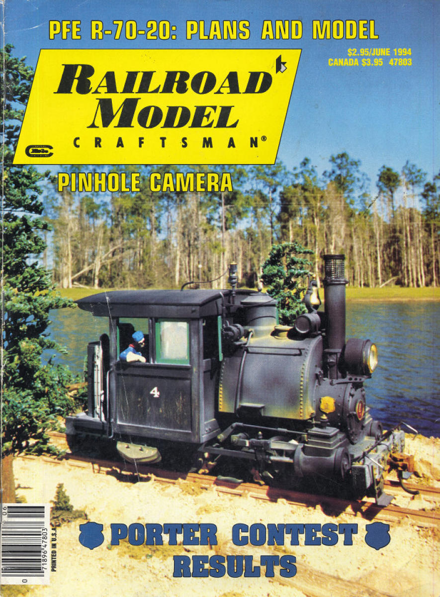 Railroad Model Craftsman June 1994 at Wolfgang's