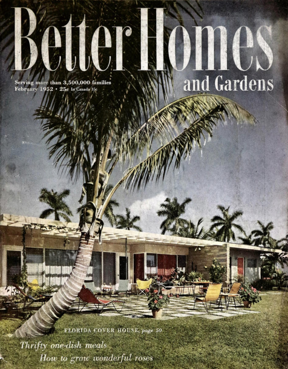 Better Homes And Gardens February 1952 at Wolfgang's