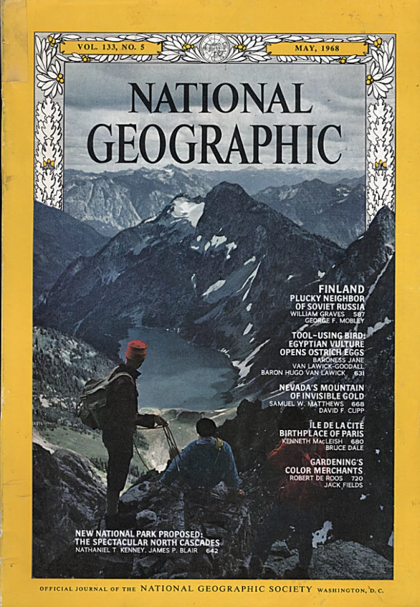 National Geographic May 1968 at Wolfgang's