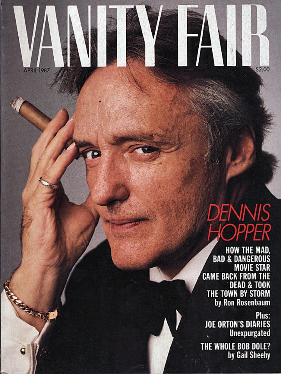Vanity Fair April 1987 at Wolfgang's