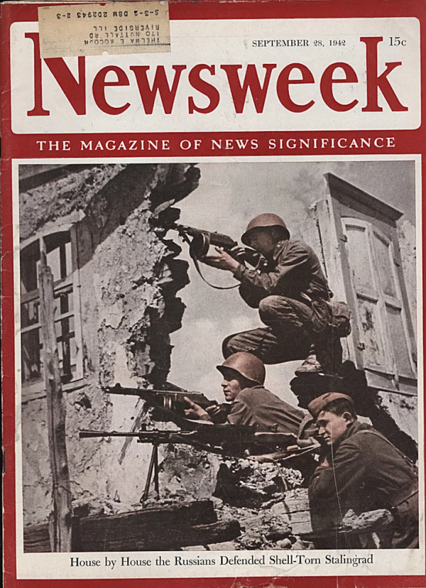 Newsweek | September 28, 1942 at Wolfgang's