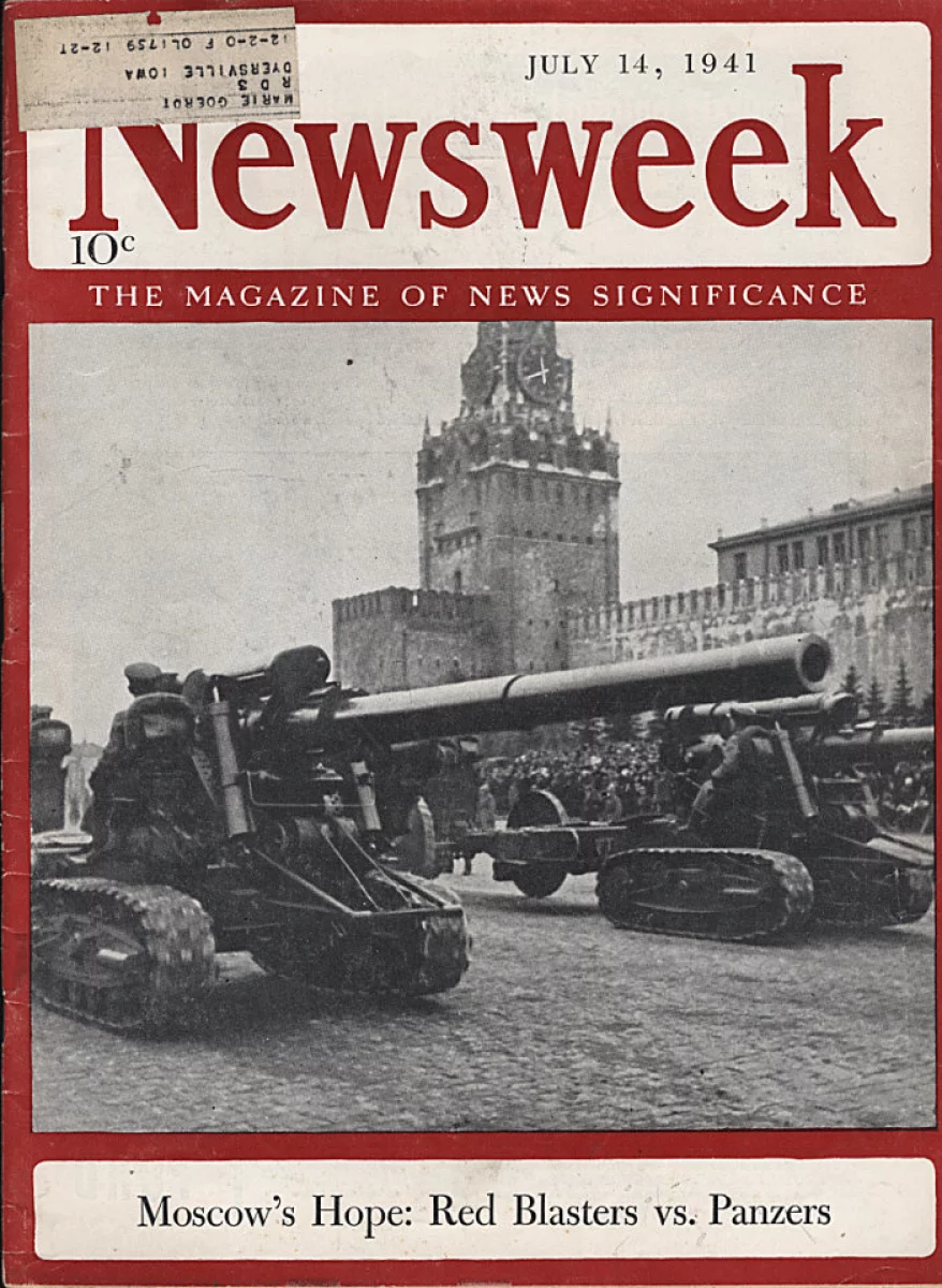 Newsweek | July 14, 1941 at Wolfgang's