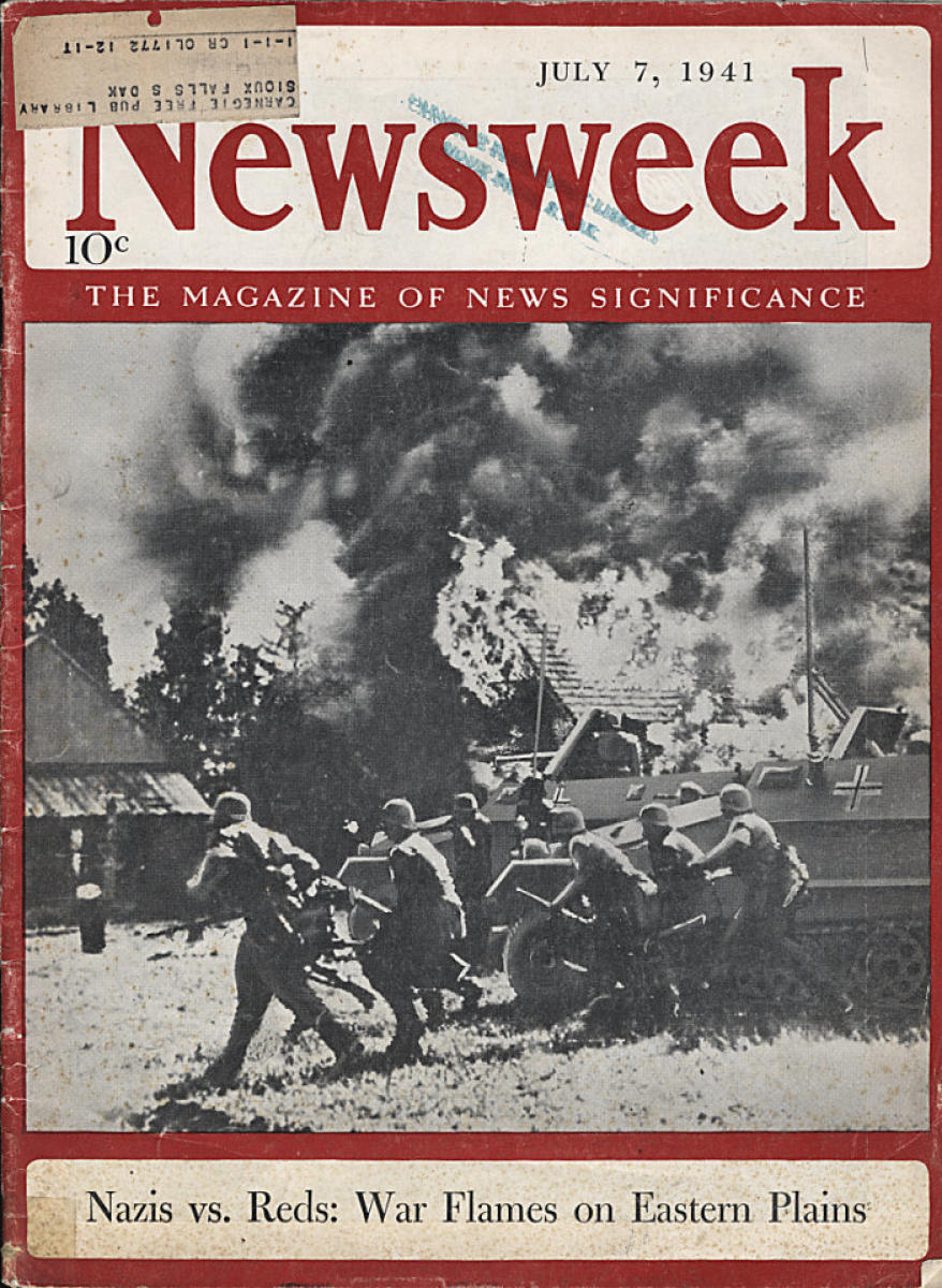 Newsweek | July 7, 1941 at Wolfgang's