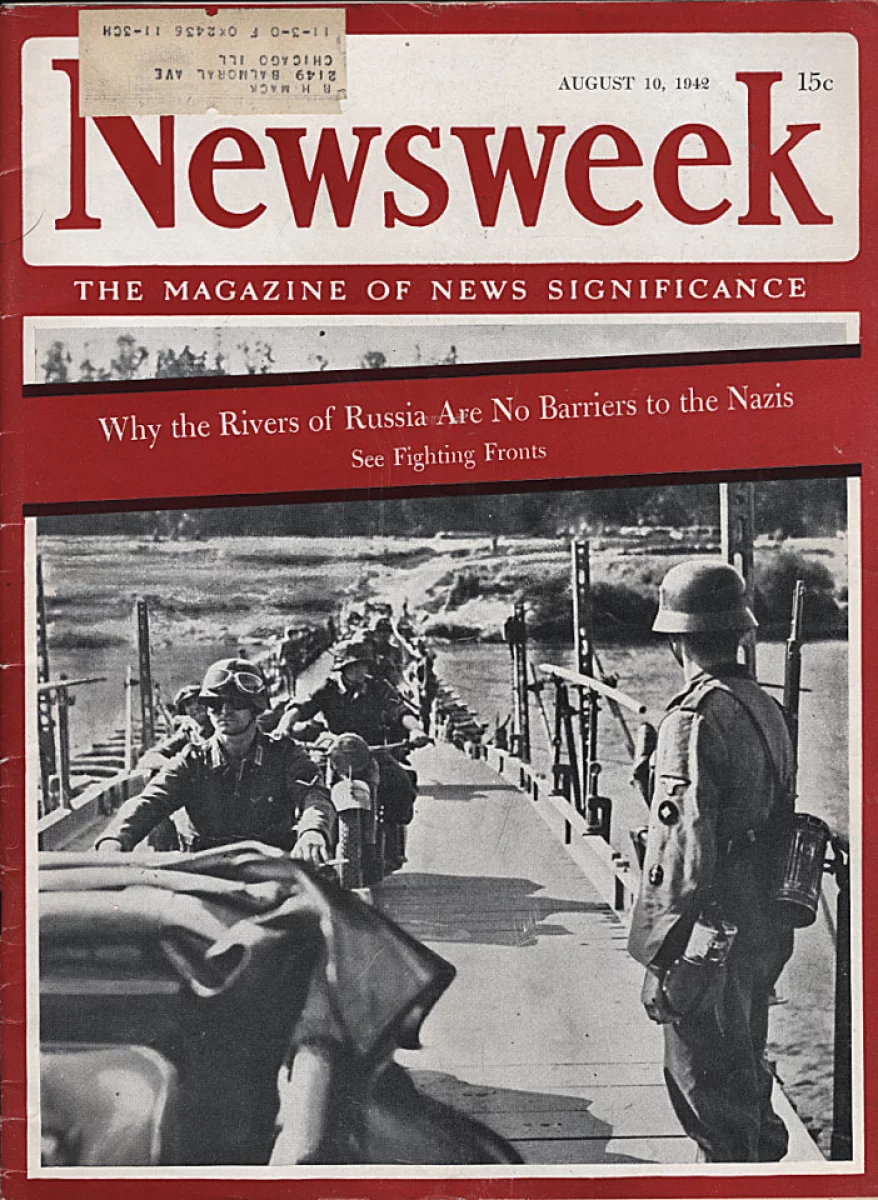 Newsweek | August 10, 1942 At Wolfgang's