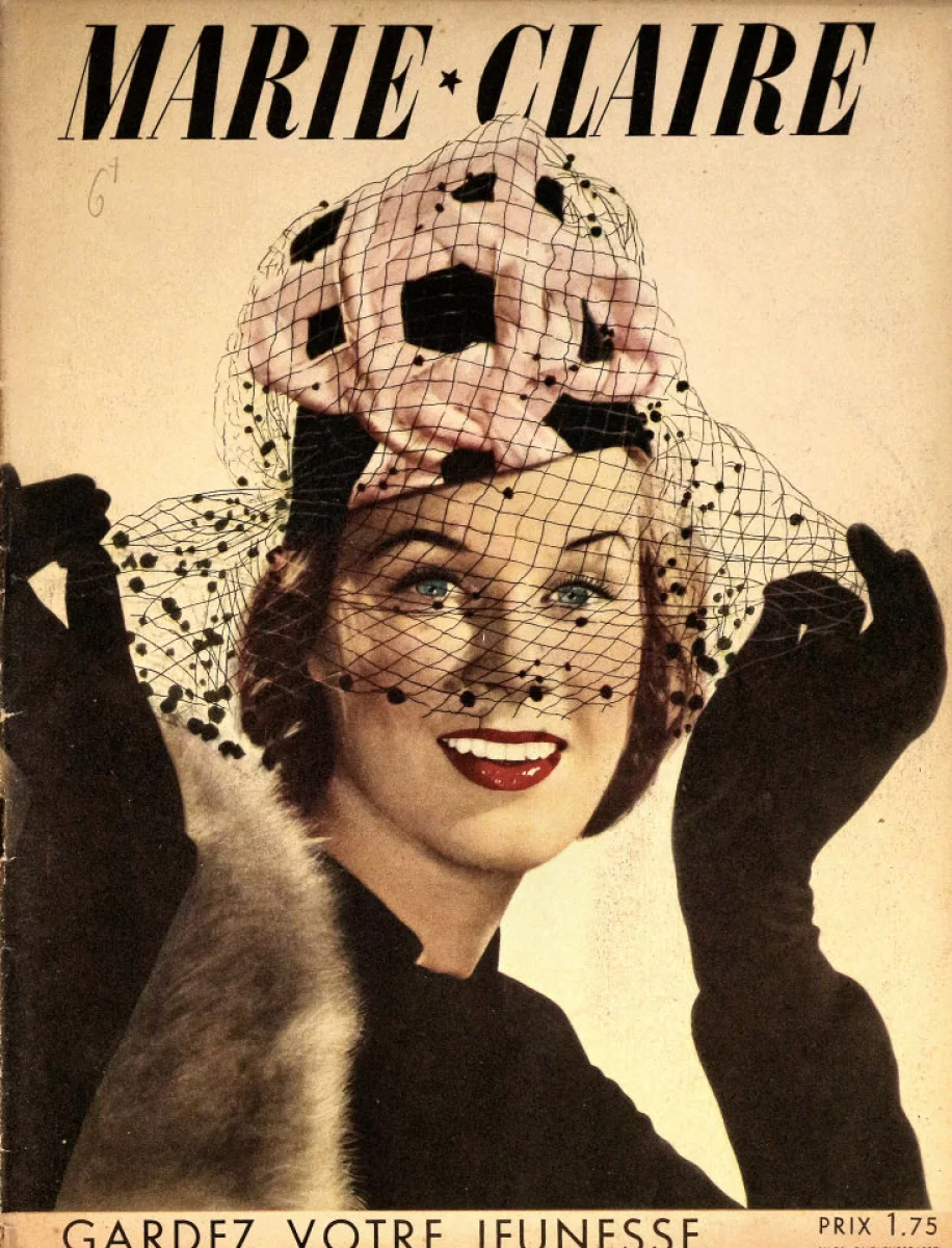 Stunning Marie Claire Vintage Art Deco Magazine 1938