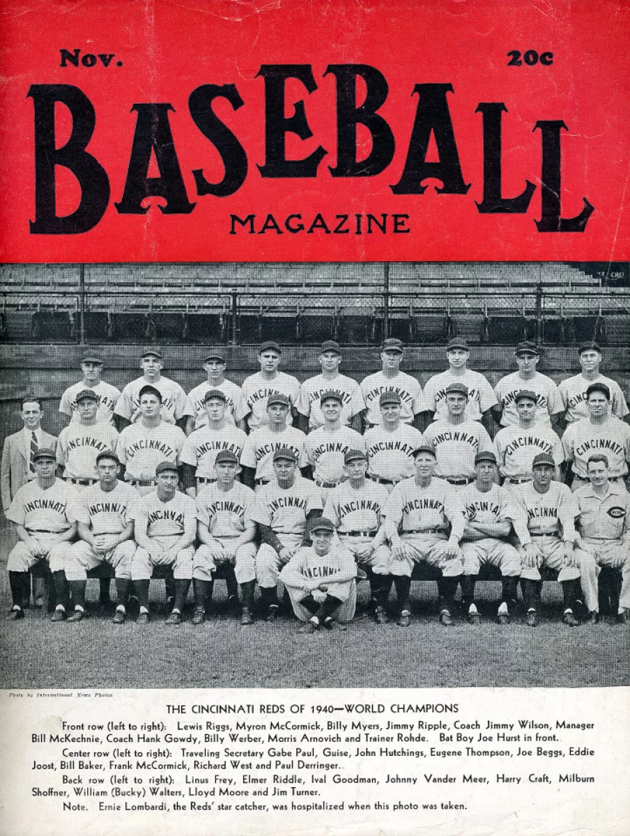 Baseball | March 1940 at Wolfgang's