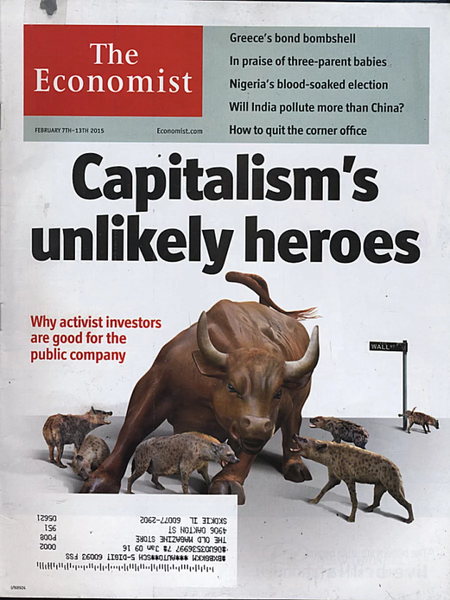 The Economist | February 7, 2015 at Wolfgang's