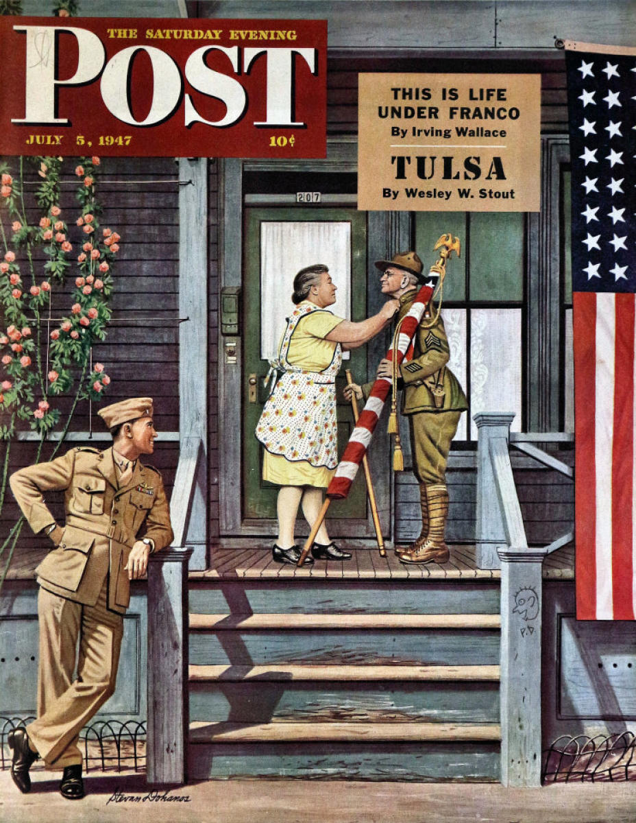 The Saturday Evening Post July At Wolfgang S