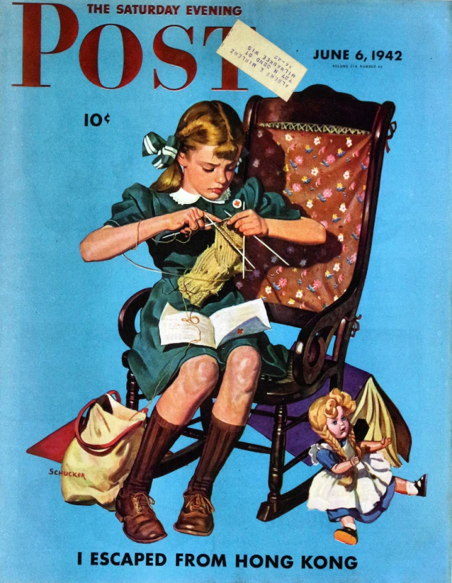 The Saturday Evening Post June 6 1942 At Wolfgangs 0276