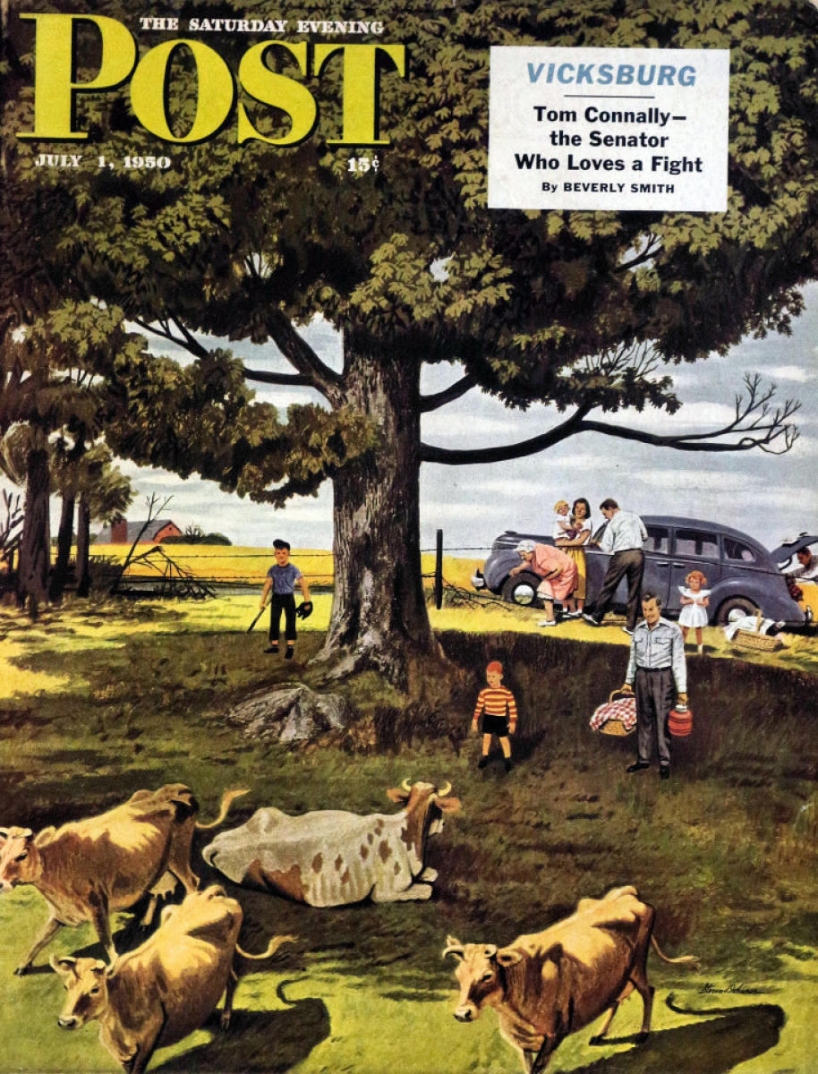 The Saturday Evening Post July 1950 At Wolfgangs 1251