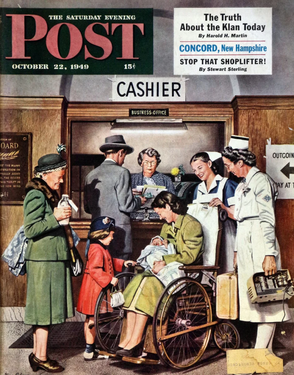 The Saturday Evening Post | October 22, 1949 At Wolfgang's