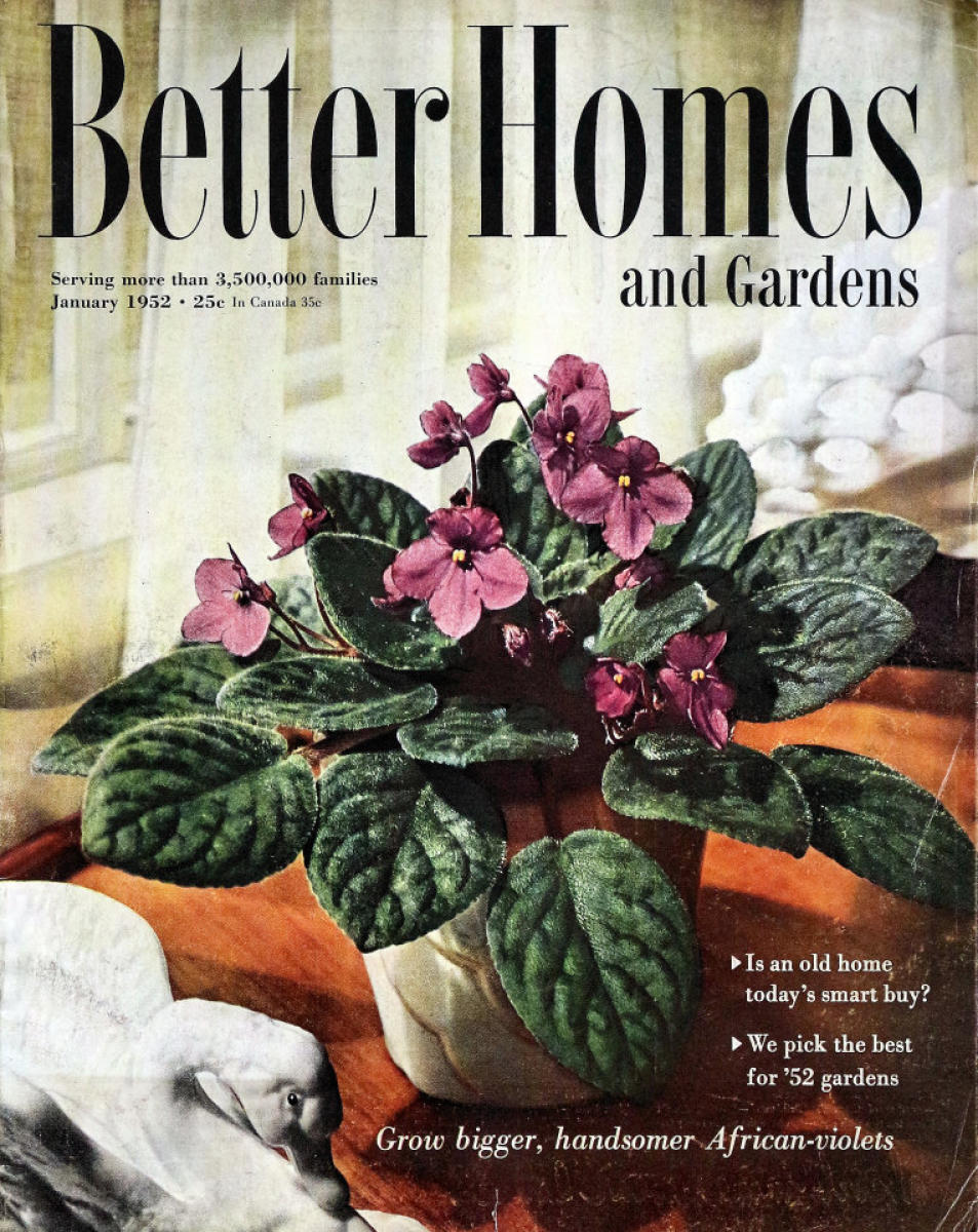 Better Homes And Gardens January 1952 at Wolfgang's