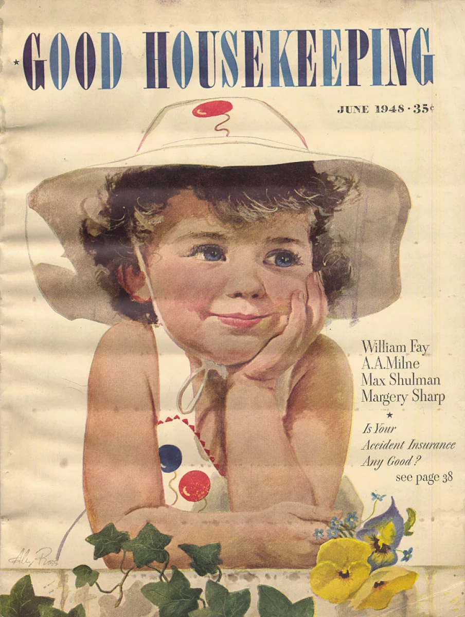 Good Housekeeping June 1948 At Wolfgangs 