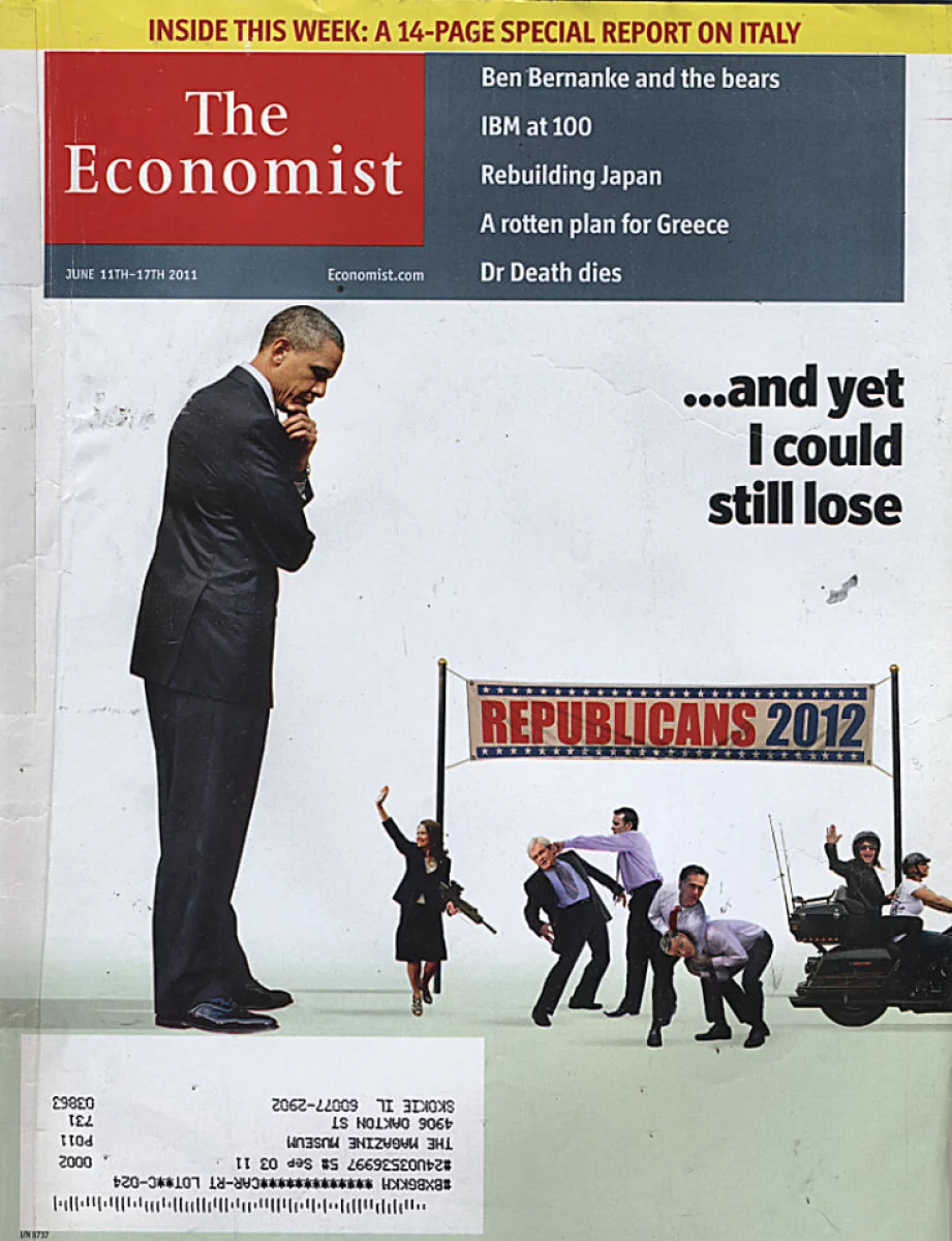 The Economist June 11, 2011 at Wolfgang's