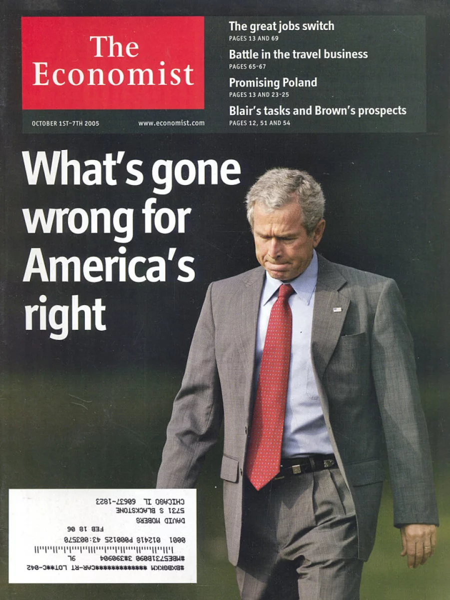 The Economist | October 2005 at Wolfgang's