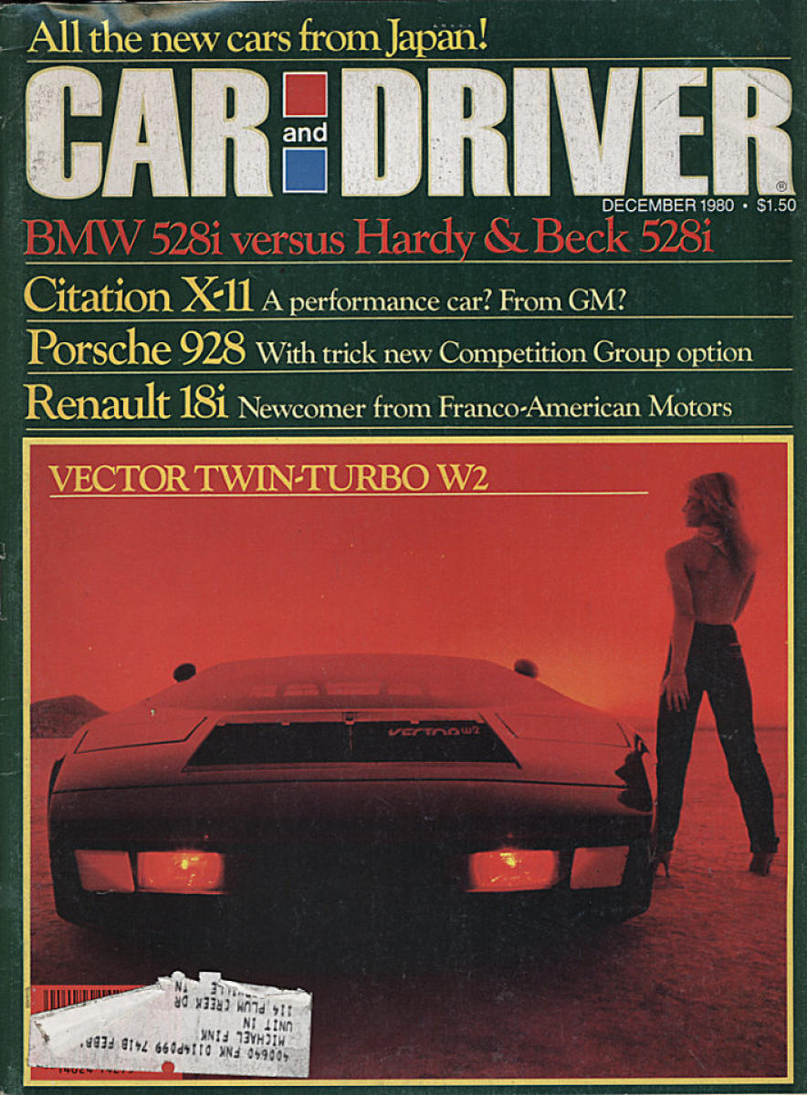 Car and Driver | December 1980 at Wolfgang's