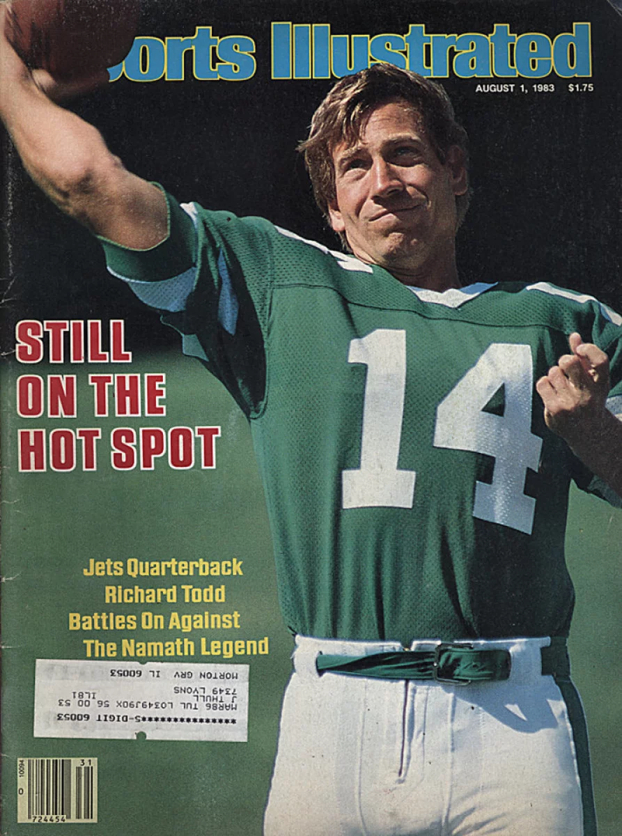 OCTOBER 3, 1983 SPORTS ILLUSTRATED MAGAZINE (COVER ONLY) FEATURING