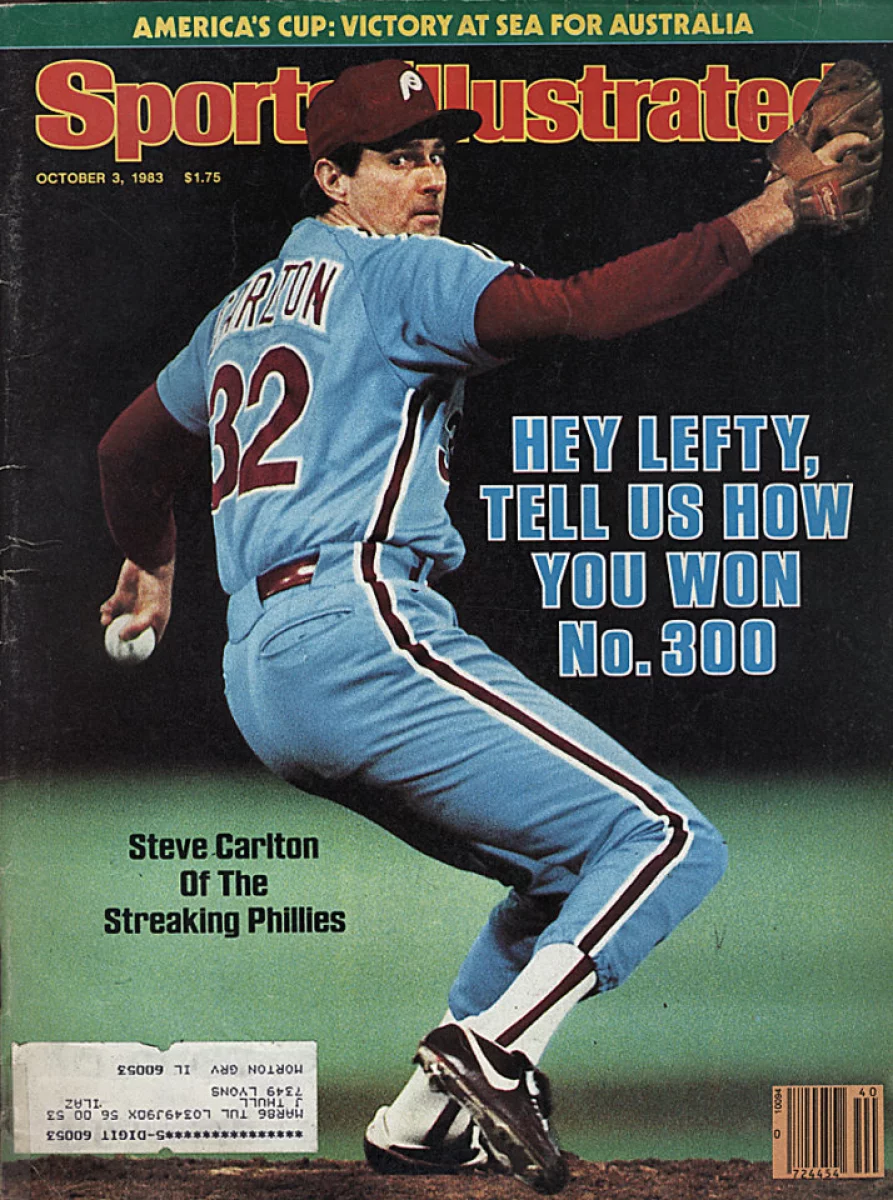 OCTOBER 3, 1983 SPORTS ILLUSTRATED MAGAZINE (COVER ONLY) FEATURING