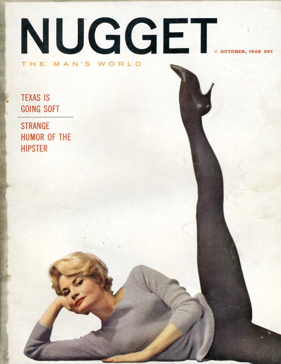 Nugget Magazine October 1958 At Wolfgang S