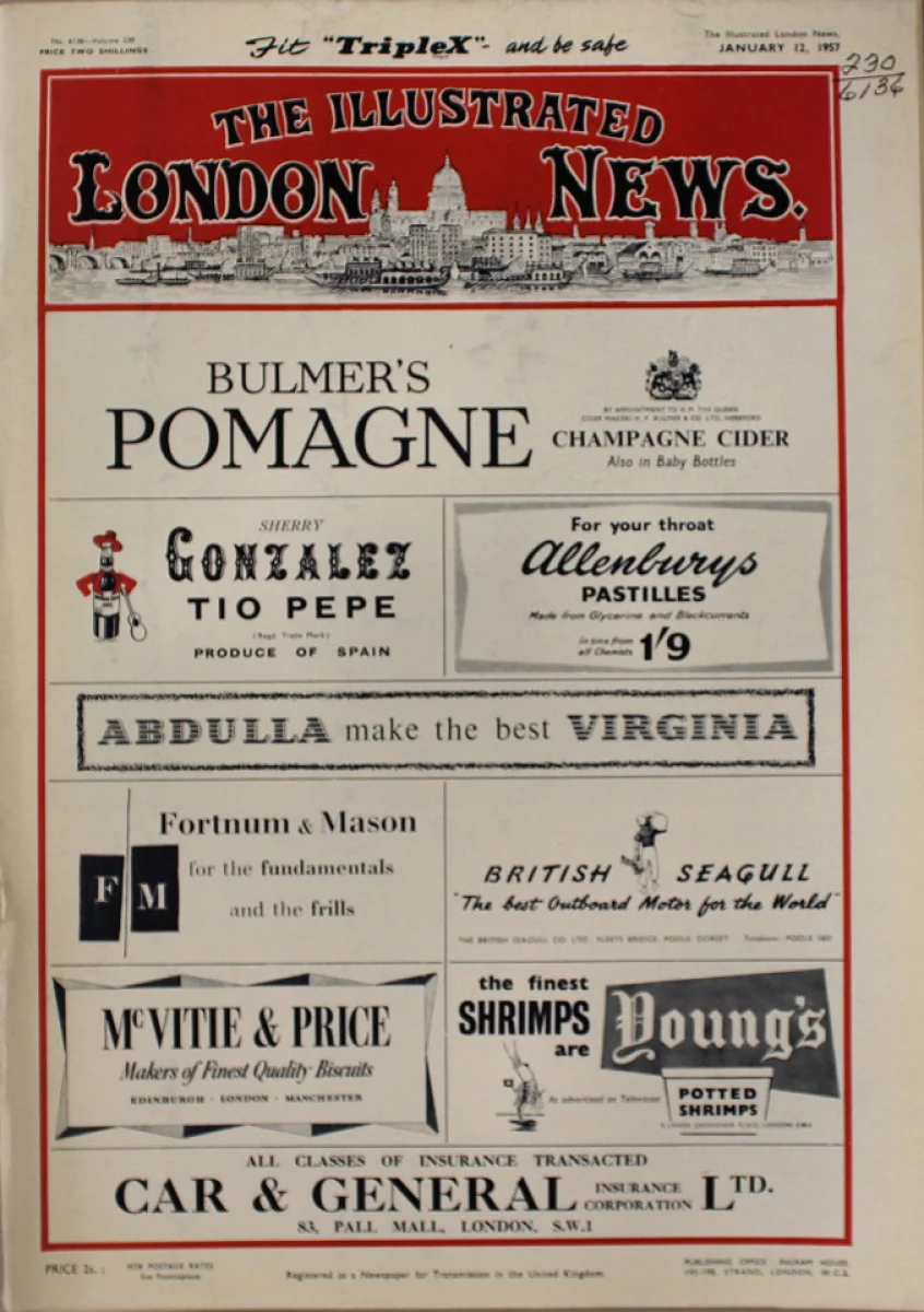 The Illustrated London News January 12 1957 At Wolfgang S